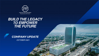 COMPANY UPDATE OCTOBER 2021