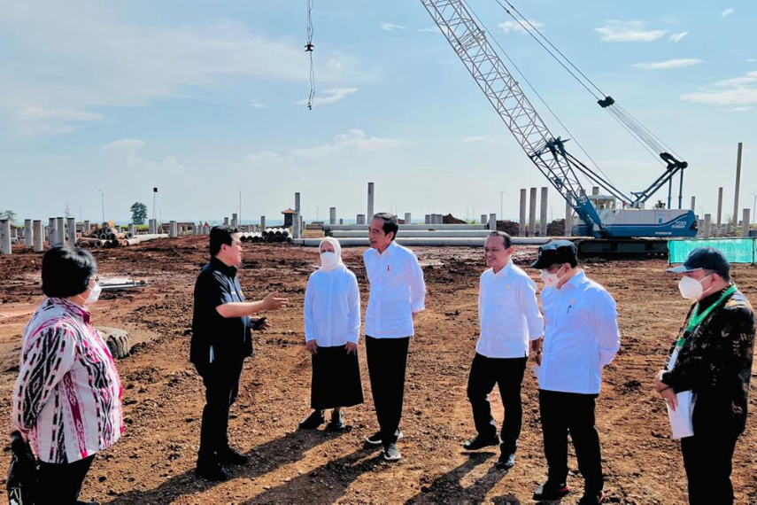 Interested by Giant Investors, PTPP Attends the Implementation Ceremony of the Planned Second Phase of the Integrated Electric Battery Industry at KIT Batang