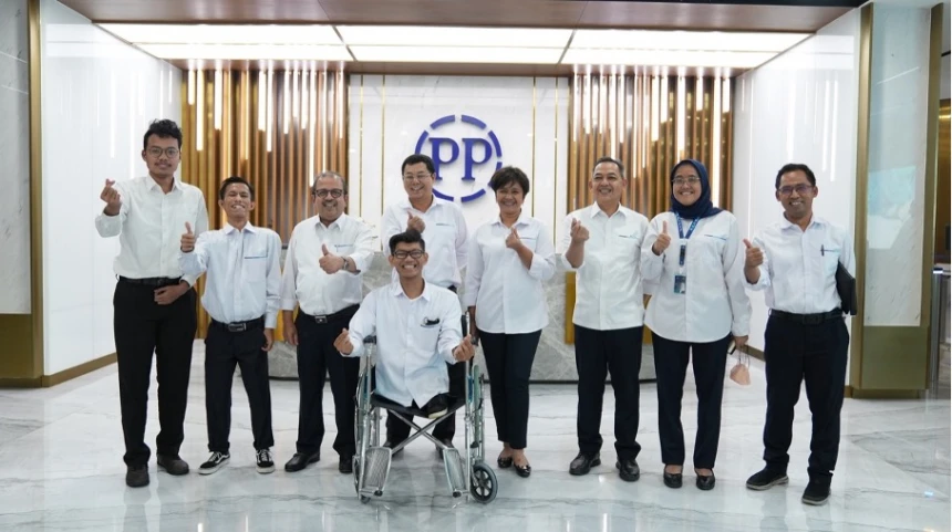Dukung Kesejateraan Bagi Masyarakat Indonesia, PTPP Berikan Kesempatan Bekerja Kepada Karyawan Difabel