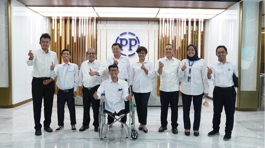 Supporting Welfare for Indonesian People, PTPP Provides Work Opportunities for Disabled Employees