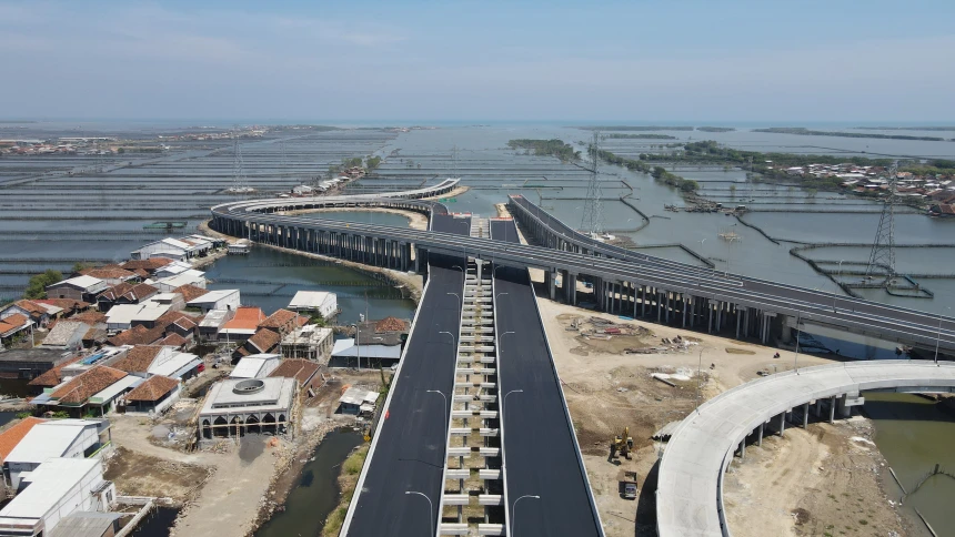 PTPP Fokus Penyelesaian Proyek Pembangunan Jalan Tol Semarang Demak
