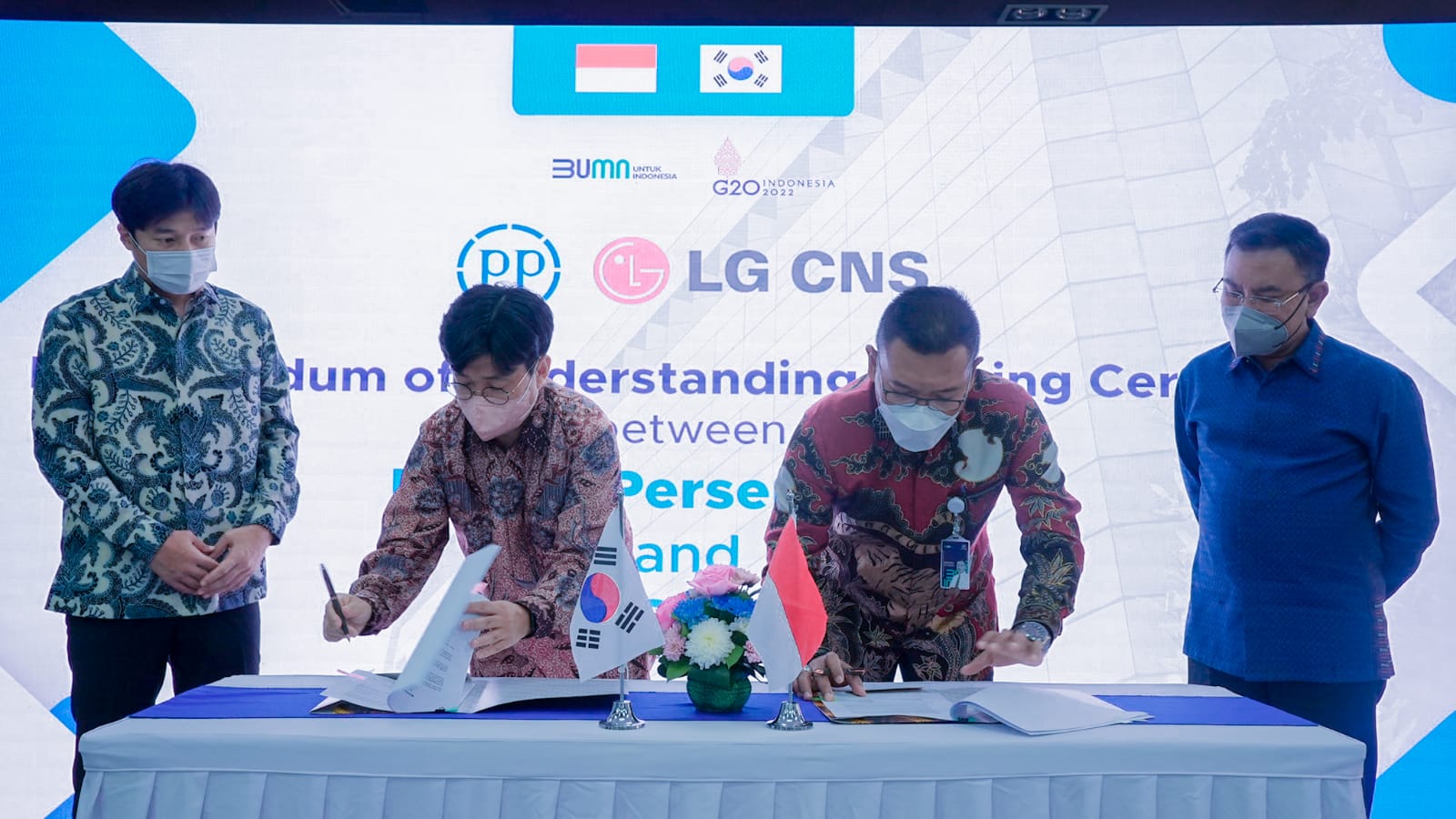 PTPP and LG Sign Memorandum of Understanding for Smart City Development
