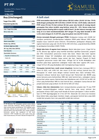 Samuel Sekuritas, Company Update Q123