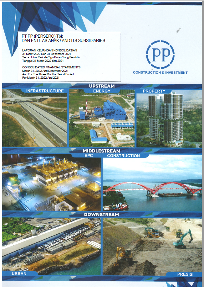 Financial Report PTPP Quartal I 2022 (Unaudited)
