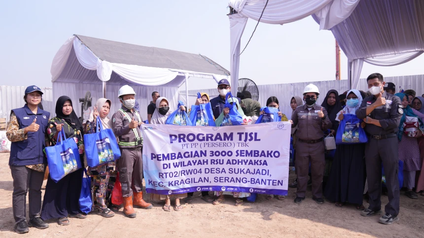 TJSL PTPP Program Providing 3000 basic necessities