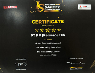  Green Construction Award for PTPP