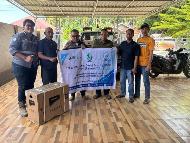 Bantuan Fasilitas AC Masjid An Nur Desa Bahometefe Morowali Sulawesi Tangah