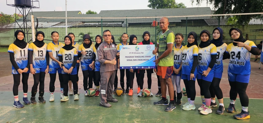 VOLLEY BALL ACTIVITY ASSISTANCE FOR PBV JAKARTA YOUNG