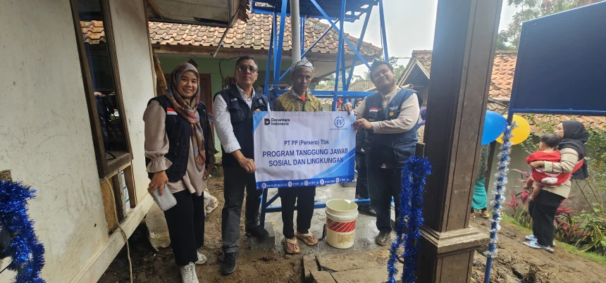 Bantuan Sumur Bor di Kampung Pasir Pendey Desa Sukasari, Kab. Bandung Barat