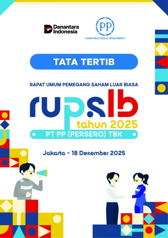 Tata Tertib RUPS Luar Biasa tahun 2025 PT PP (Persero) Tbk