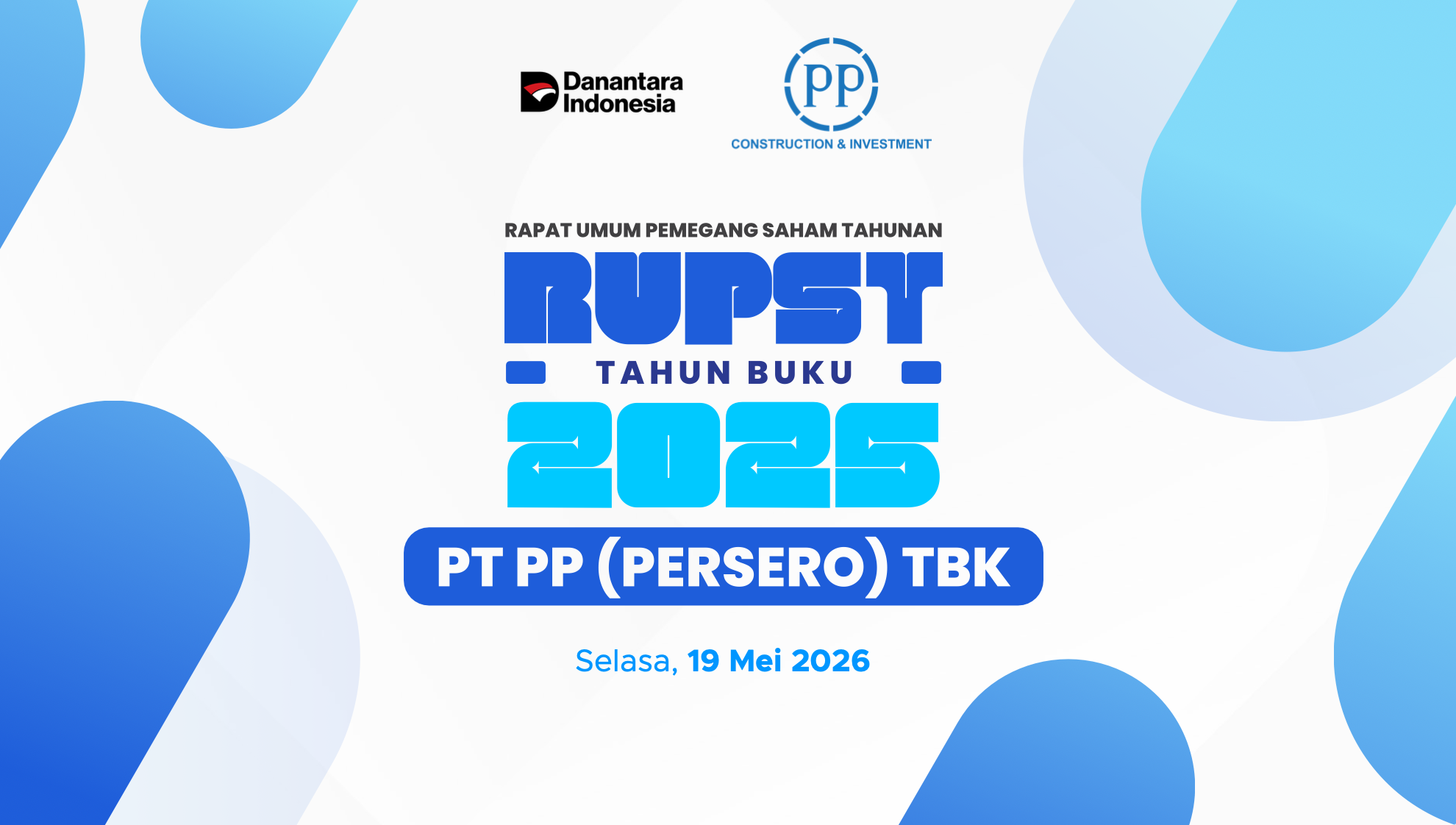 Materials for the Annual General Meeting of Shareholders for the 2025 Financial Year of PT PP (Persero) Tbk